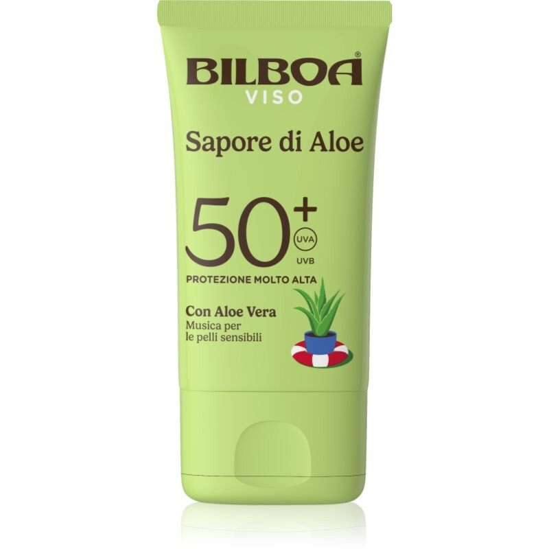 Bilboa Sapore di Aloe Viso opalovací krém s aloe vera SPF 50+ 40 ml