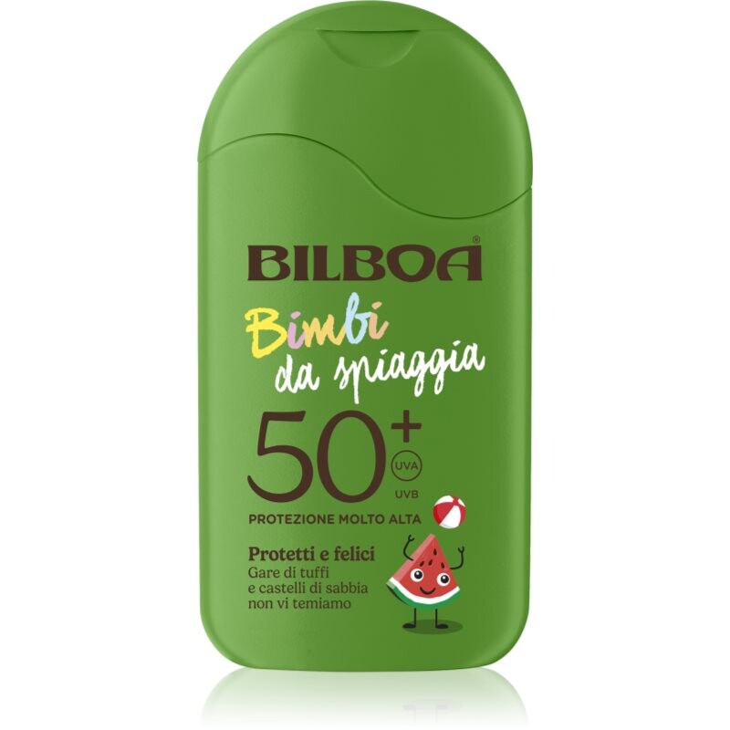 Bilboa Bimbi Latte opalovací mléko pro děti SPF 50+ 200 ml