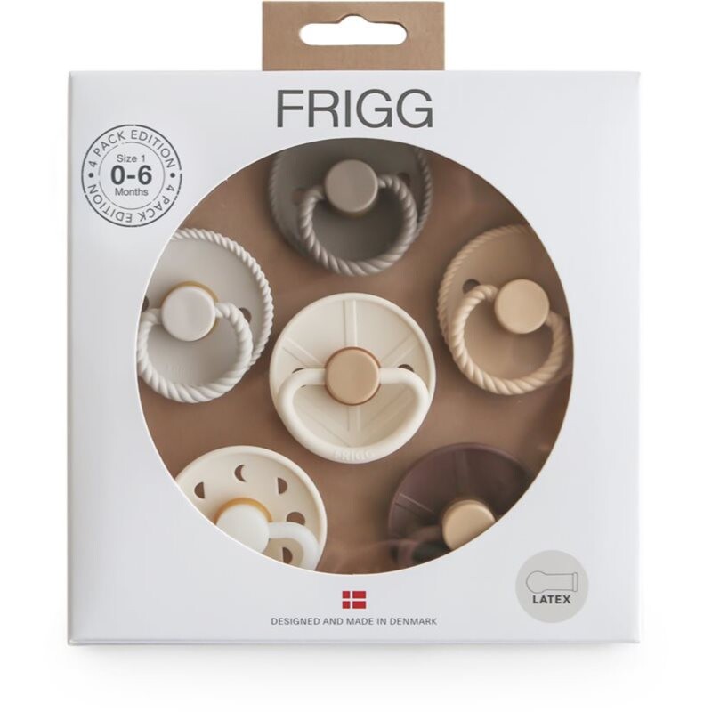 FRIGG 6 Pack Edition Size 1:0-6 months dudlík Earthy Wonder
