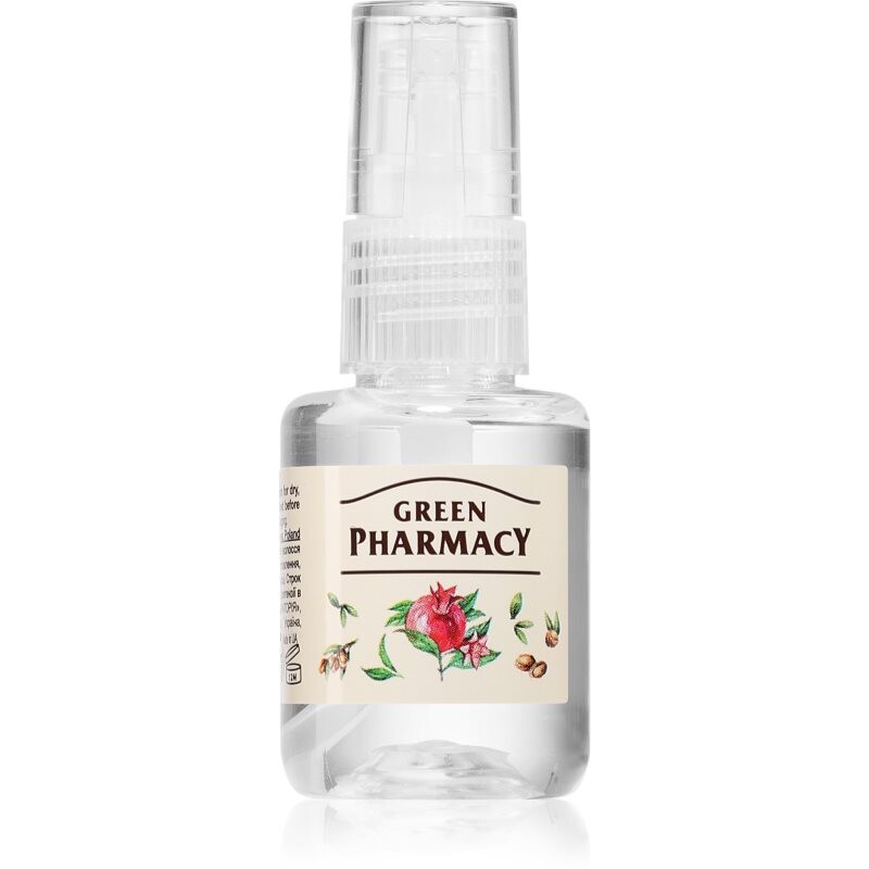 Green Pharmacy Argan Oil & Pomegranate Liquid silk serum sérum pro poškozené vlasy 30 ml