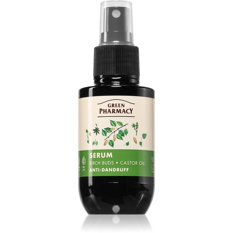 Green Pharmacy Birch Buds & Castrol Oil Care Serum sérum proti lupům 100 ml