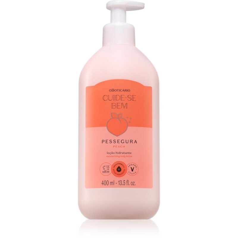 oBoticário Cuide-se Bem Pêssegura tělové mléko 400 ml