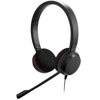 Jabra Evolve 20, Stereo UC, USB C/A adapter