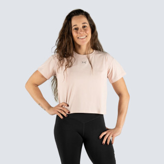Picsil tričko Tech Move Crop Top - růžová PS1725-24