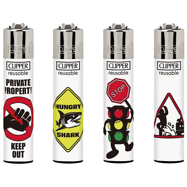 Zapalovač Clipper CP11RH Forbidden Symbols