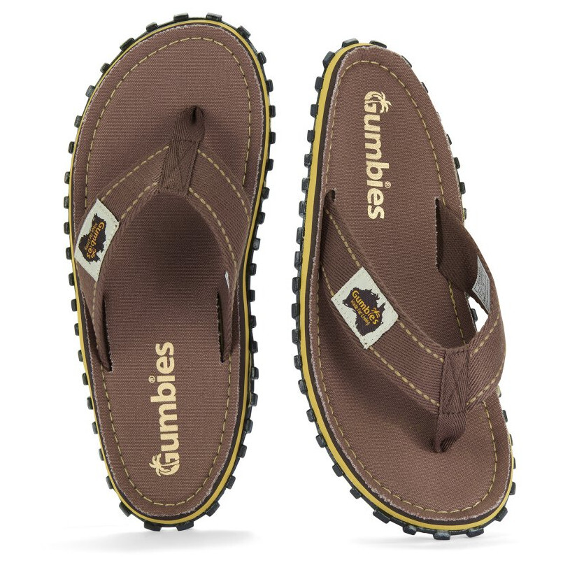 Žabky Gumbies Classic Brown Velikost bot (EU): 37 / Barva: hnědá