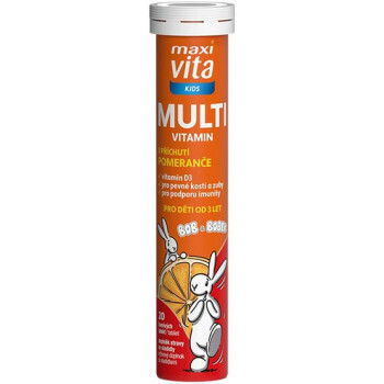 Maxi Vita Kids Multivitamin pomeranč tbl.eff.20