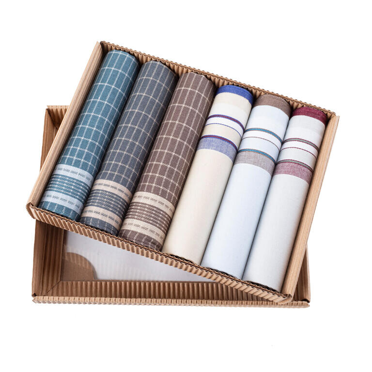 Dárková sada pánských kapesníků ARTUR sada 6 ks