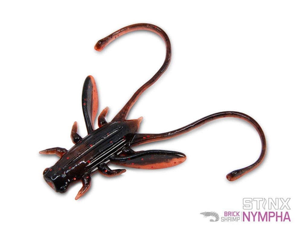Delphin Umělá nástraha B! Stinx Nympha 20ks - 2.5cm / BRICK