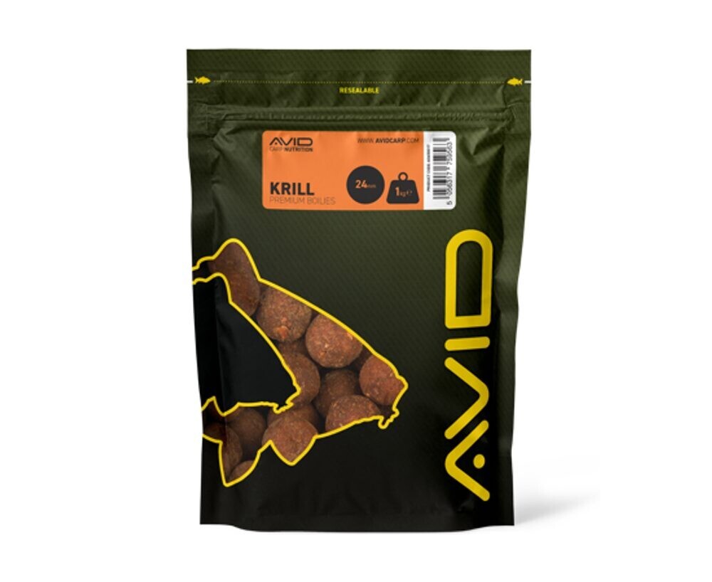Avid Boilies Premium Krill 1kg - 20mm