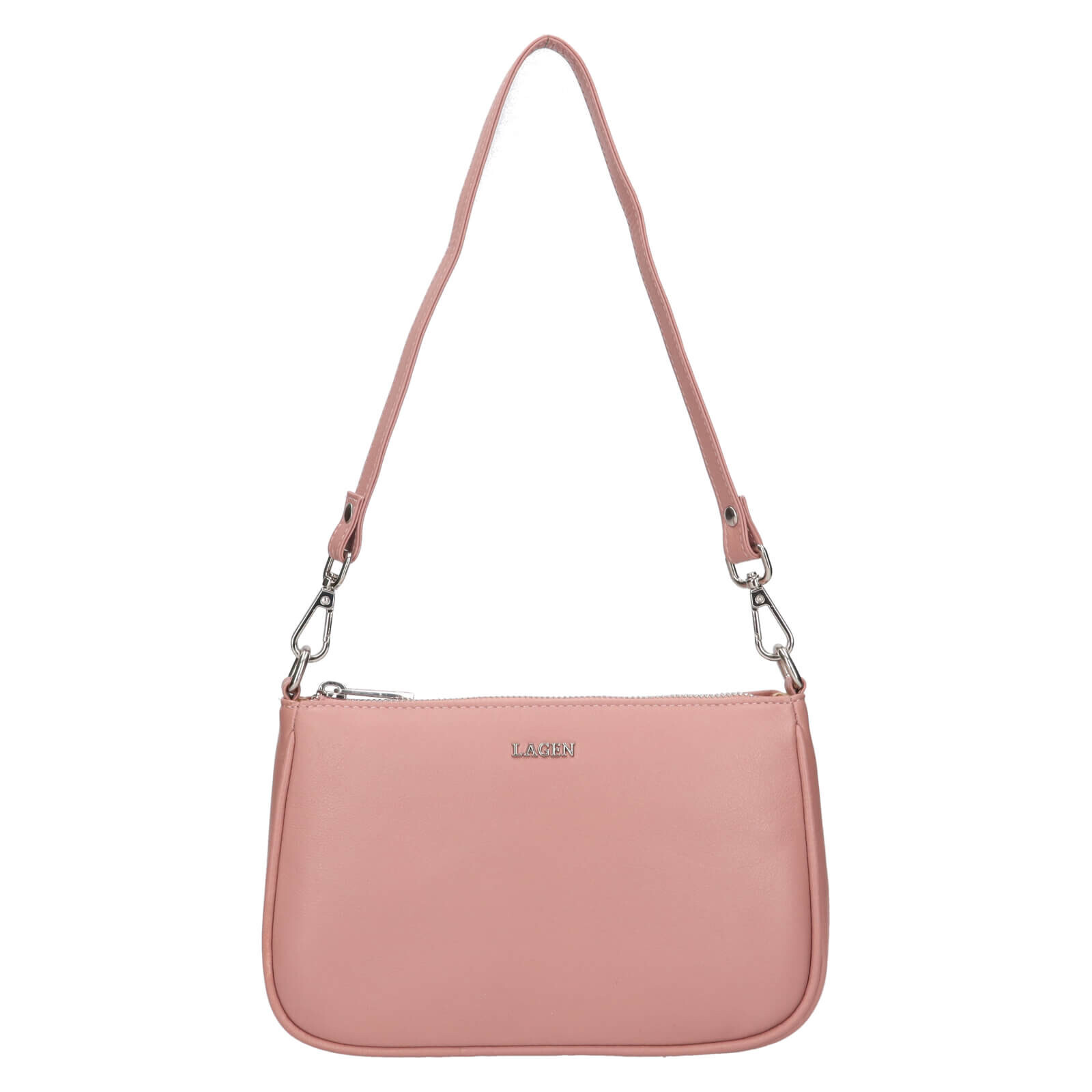 Dámská crossbody kabelka Lagen Fialet - růžová
