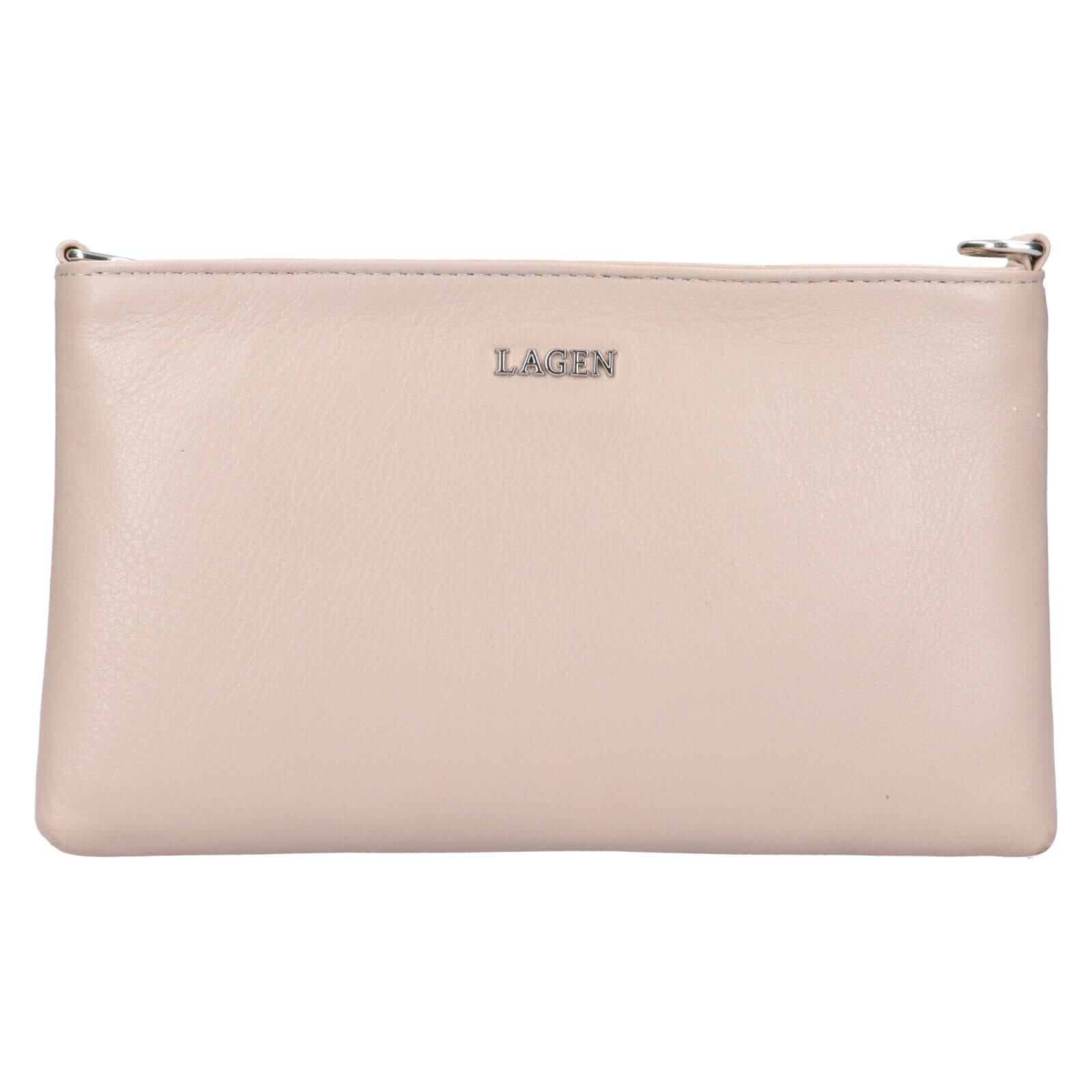 Menší dámská crossbody kabelka Lagen Polia - béžová