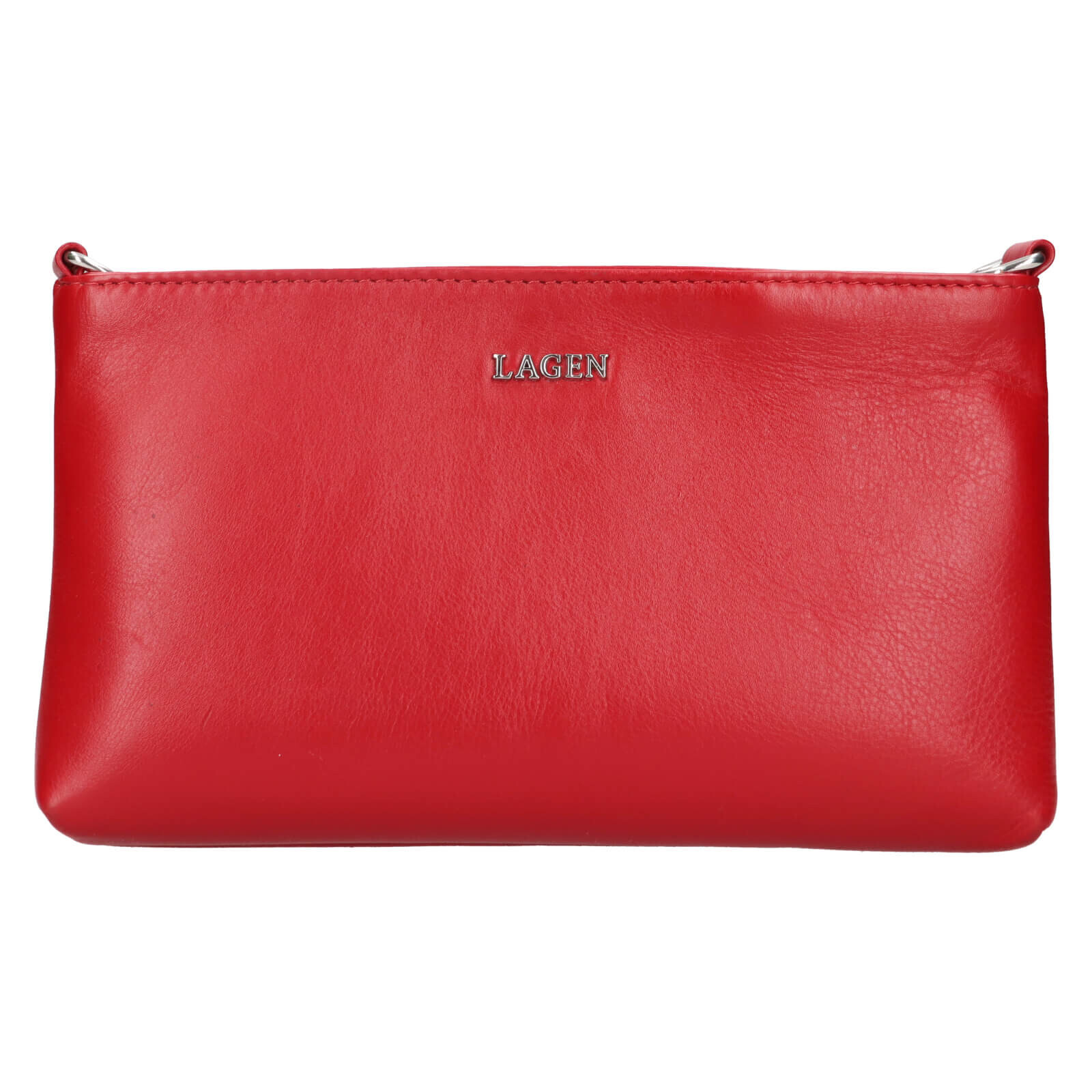 Menší dámská crossbody kabelka Lagen Polia - červená