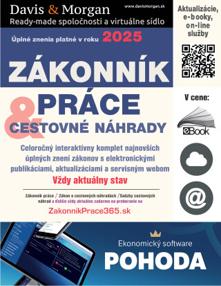 Zákonník práce & Cestovné náhrady 2025 - e-kniha