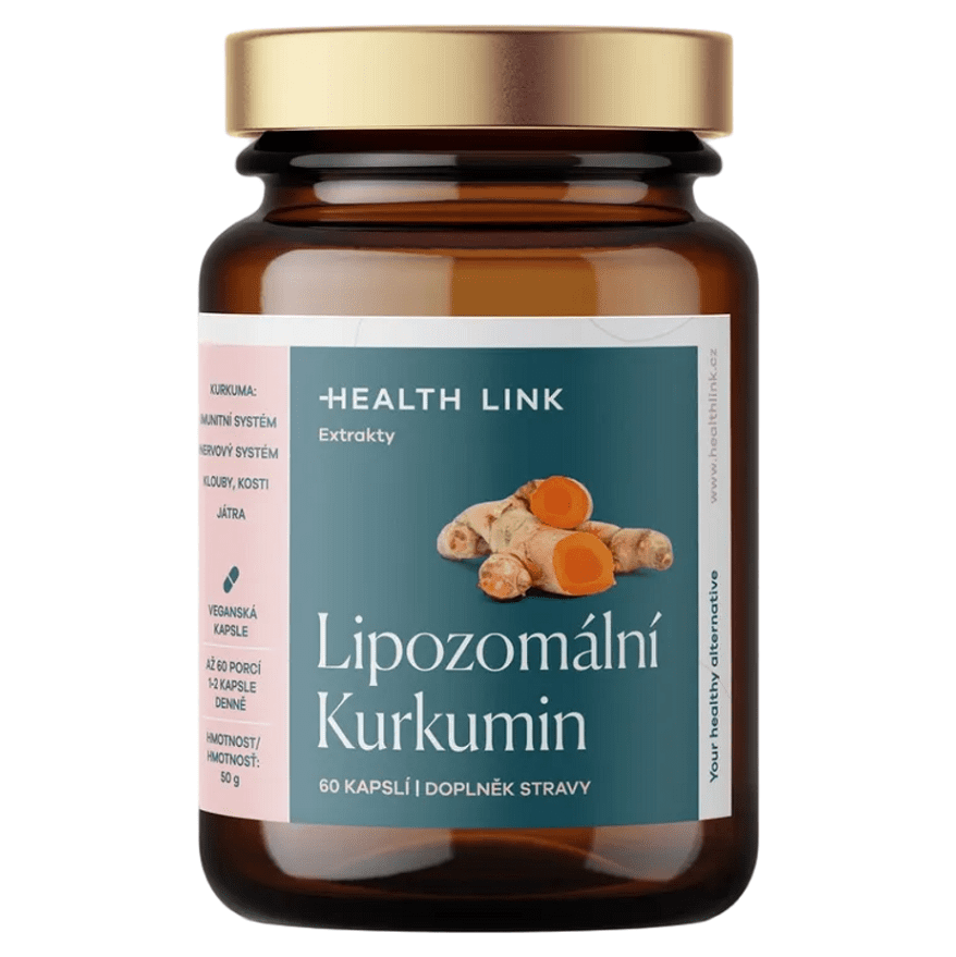 HEALTH LINK Lipozomální kurkumin kapsle 60 ks