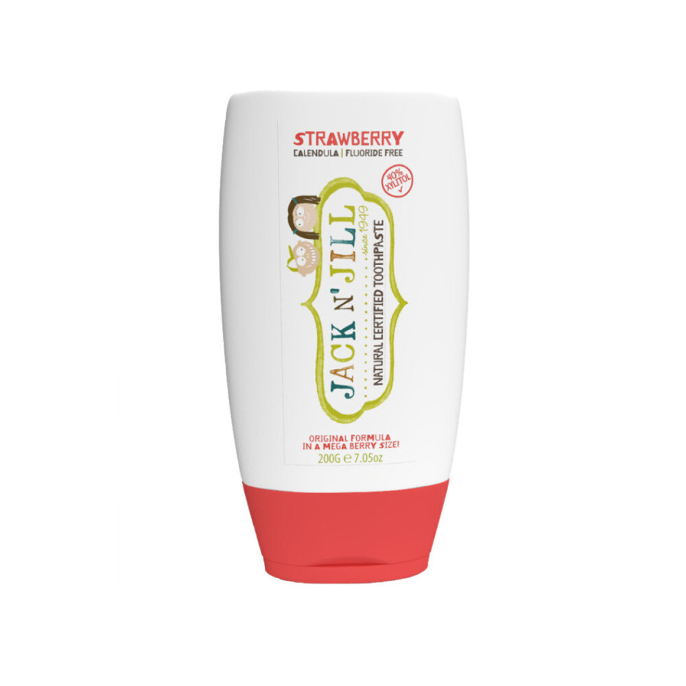 JACK N'JILL Přírodní zubní pasta jahoda mega berry 200 g