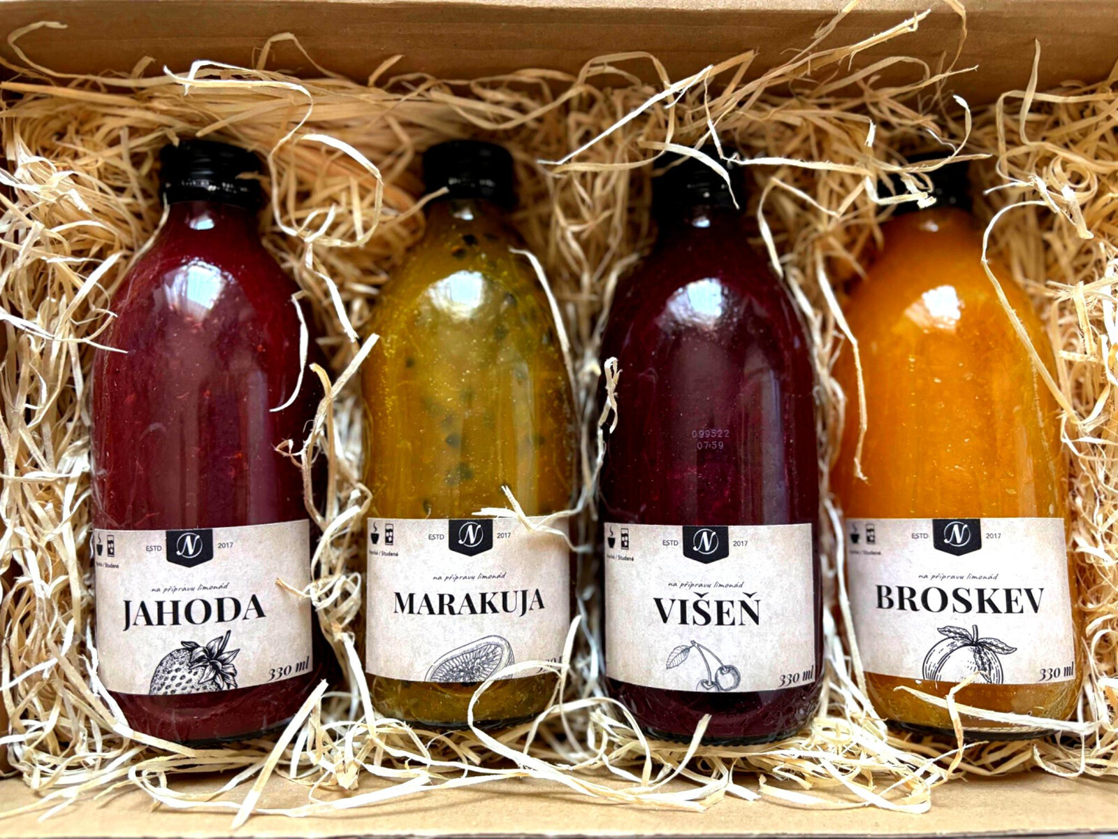 Dárkové balení poctivých sirupů 4x330 ml