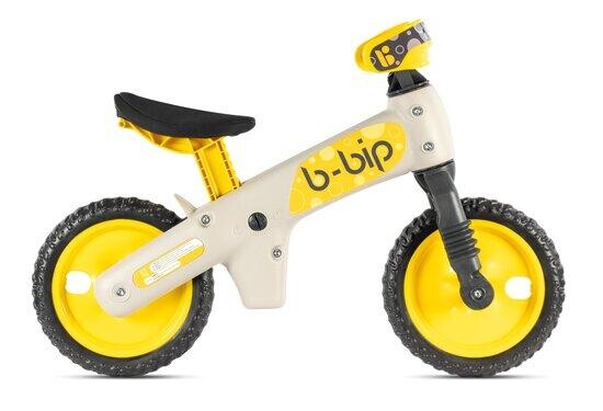 BELLELLI Odrážedlo BALANCE BIKE - B-BIP, žluto šedé