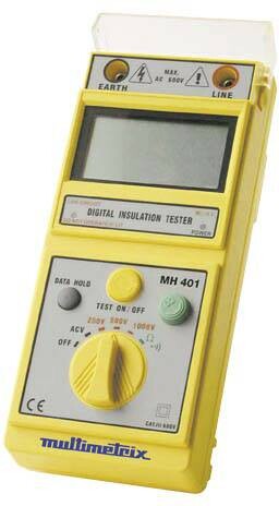 Multimetrix MH 401 tester izolací 250 V, 500 V, 1000 V