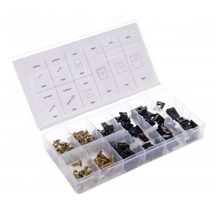 Sada příslušenství a podložek pro karoserii 170ks, Kraft a Dele KD10497