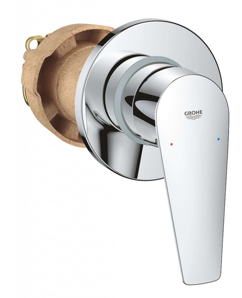 GROHE BauEdge Sprchová baterie pod omítku, s tělesem, chrom 29040001