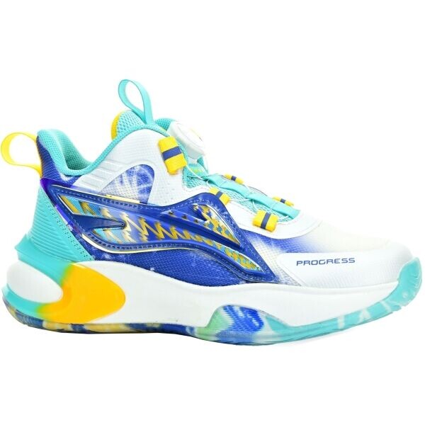 PROGRESS BASKETBALL JR Dětské sportovní boty, světle modrá, velikost