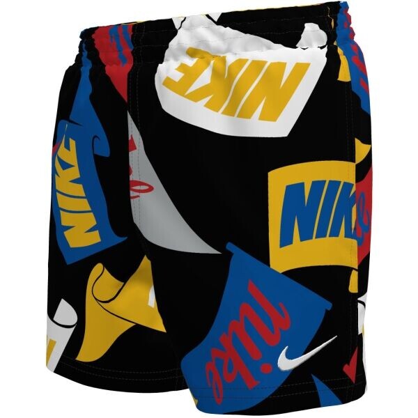 Nike NIKE TOSSED FLAGS Chlapecké plavky, černá, velikost