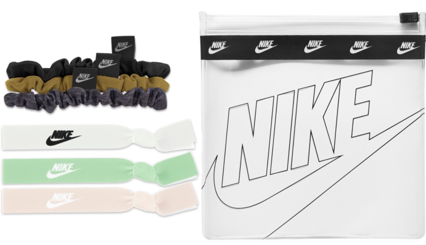 Gumičky Nike MIXED HAIRBANDS 6 PK WITH POUCH