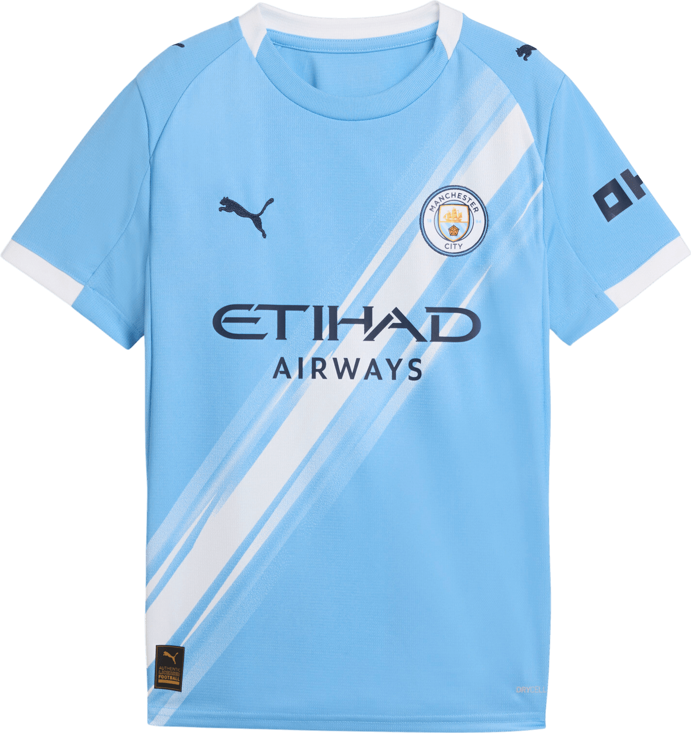 Dres Puma MCFC Home Jersey Replica Jr 2025/26