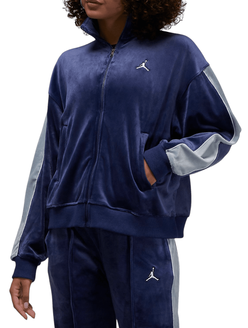 Mikina Jordan Jordan Flight Velour jacket women