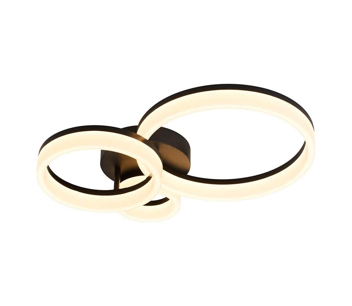 Rabalux Rabalux 71385 - LED Stropní svítidlo AMILIA LED/24W/230V 3000/4000/6500K černá