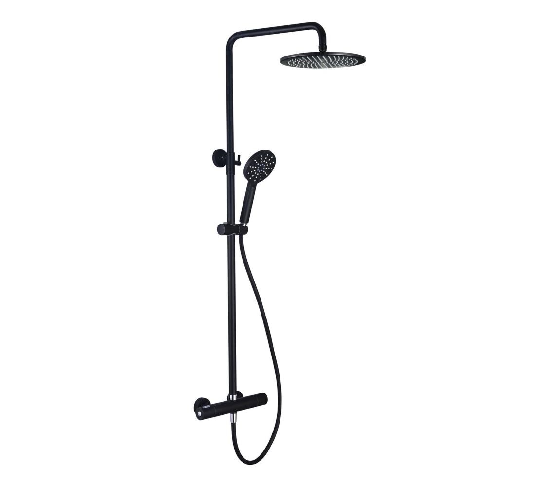 BATH DELUXE BATH DELUXE 31-120-05-02-00 - Sprchová sada s term baterií DRAGOR matná černá