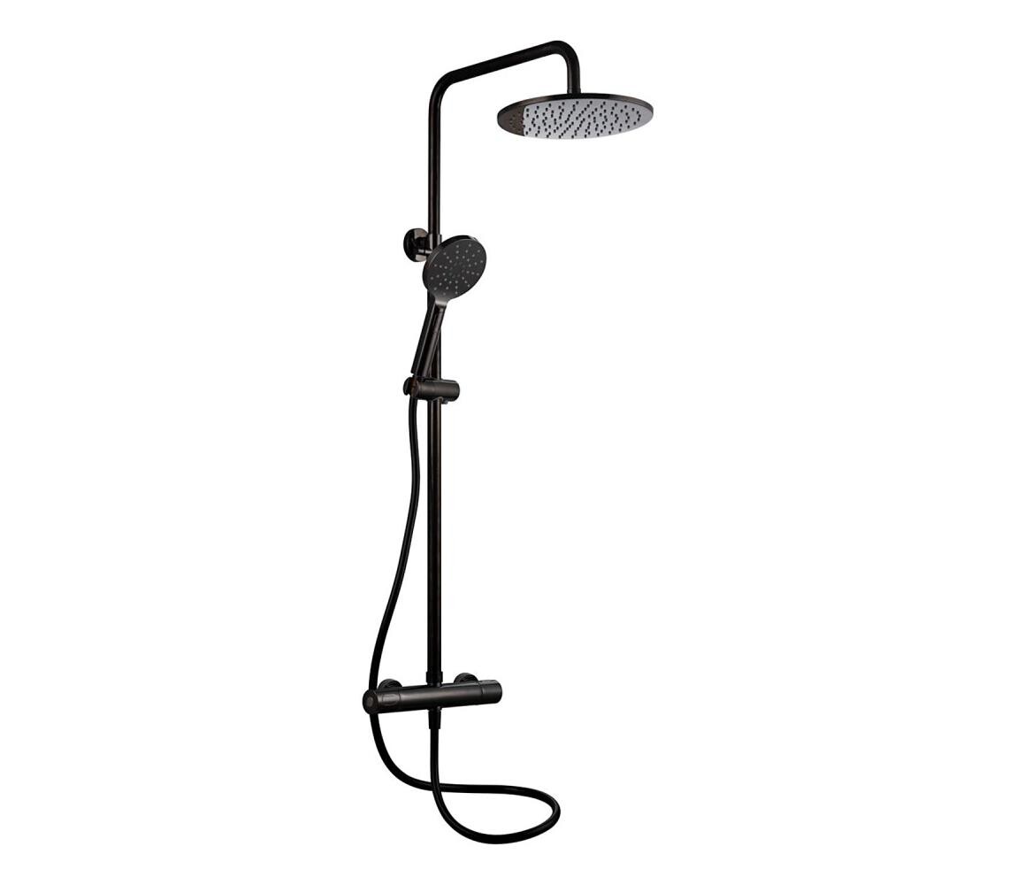 BATH DELUXE BATH DELUXE 31-120-07-02-00 - Sprchová sada s term baterií DRAGOR matná černá
