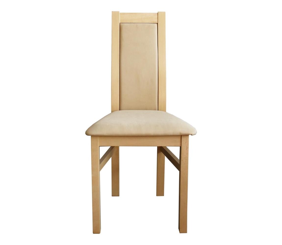 Femix Jídelní židle ZOE buk/krémová