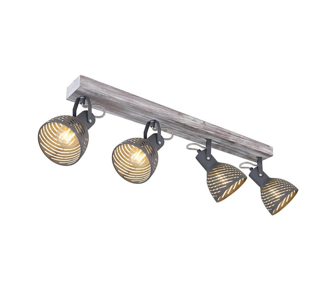 Globo 54661-4 - Bodové svítidlo MORI 4xE27/40W/230V 54661-4