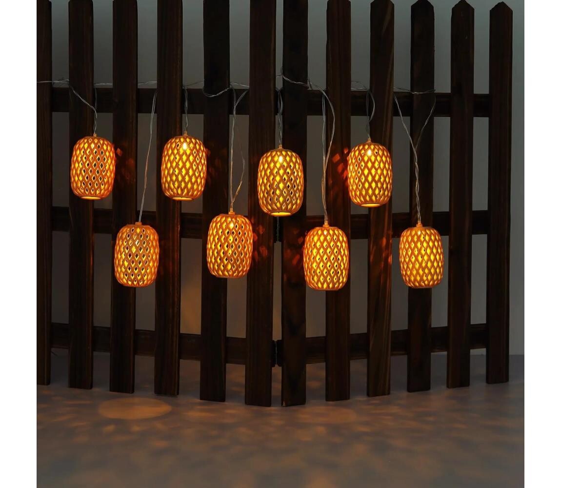 Globo Globo 36129-8 - LED Solární řetěz LED/0,06W/3V 650 cm IP44