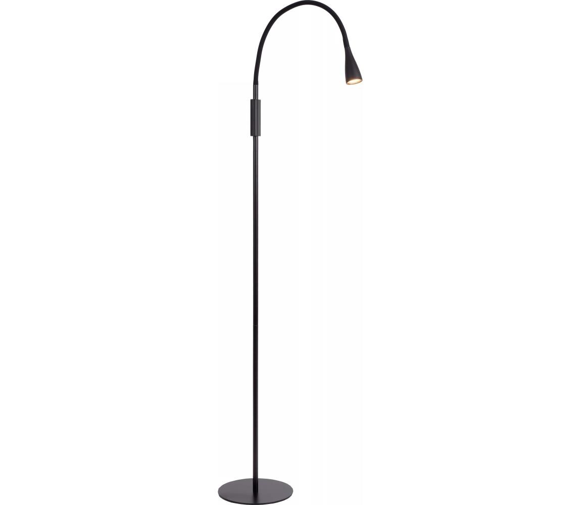 Lucide Lucide 18756/03/30 - LED Stmívatelná stojací lampa ZOZY LED/4W/230V černá