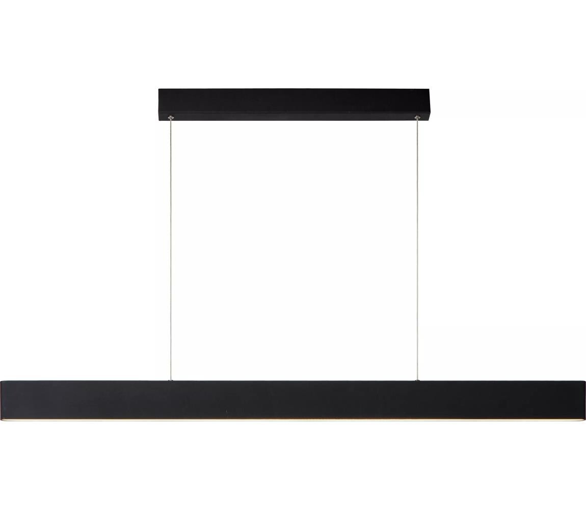 Lucide Lucide 45455/36/30 - LED Stmívatelný lustr na lanku RAYA LED/36W/230V černá