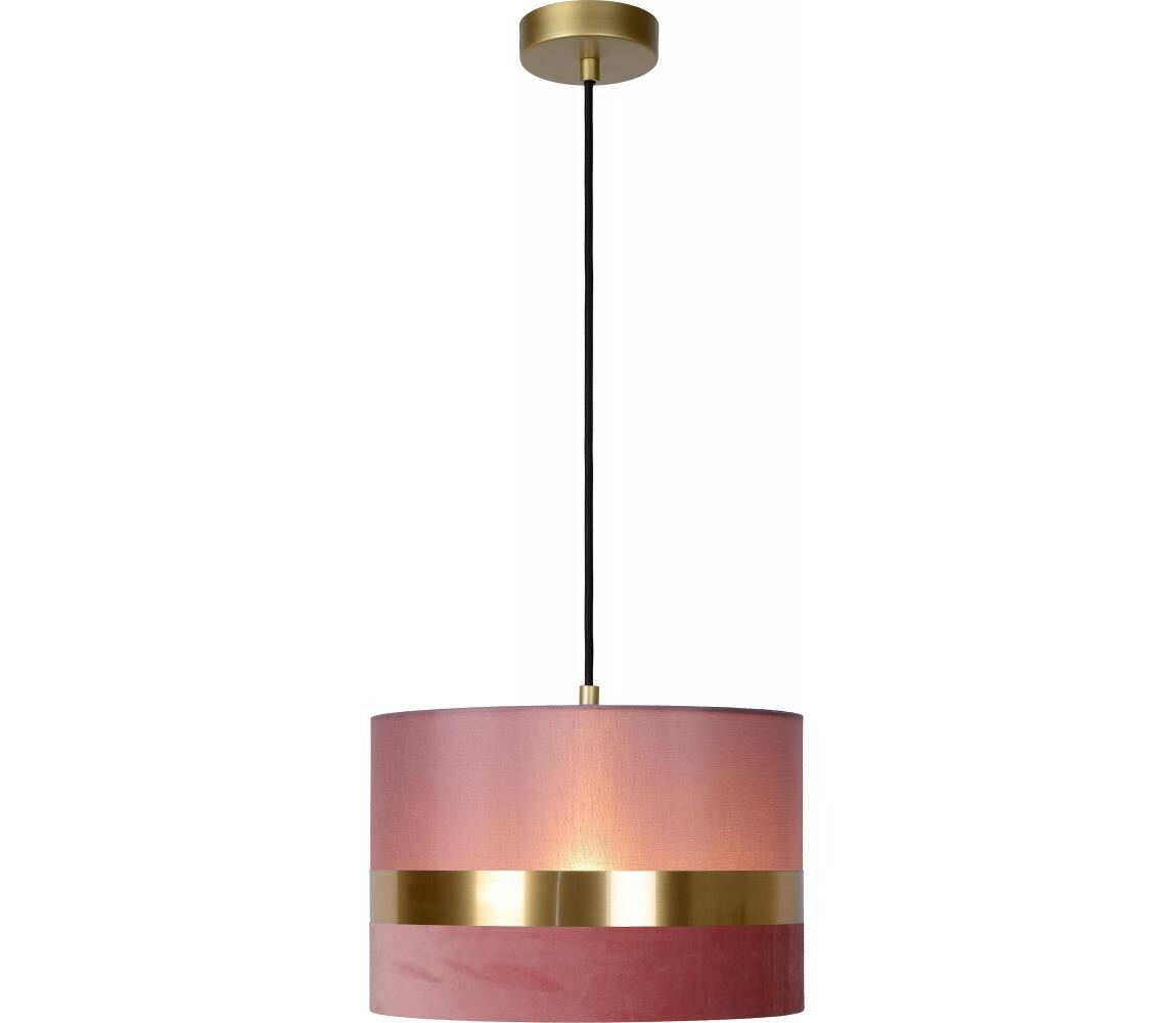 Lucide Lucide 10409/01/66 - Lustr na lanku EXTRAVAGANZA TUSSE 1xE27/60W/230V růžová