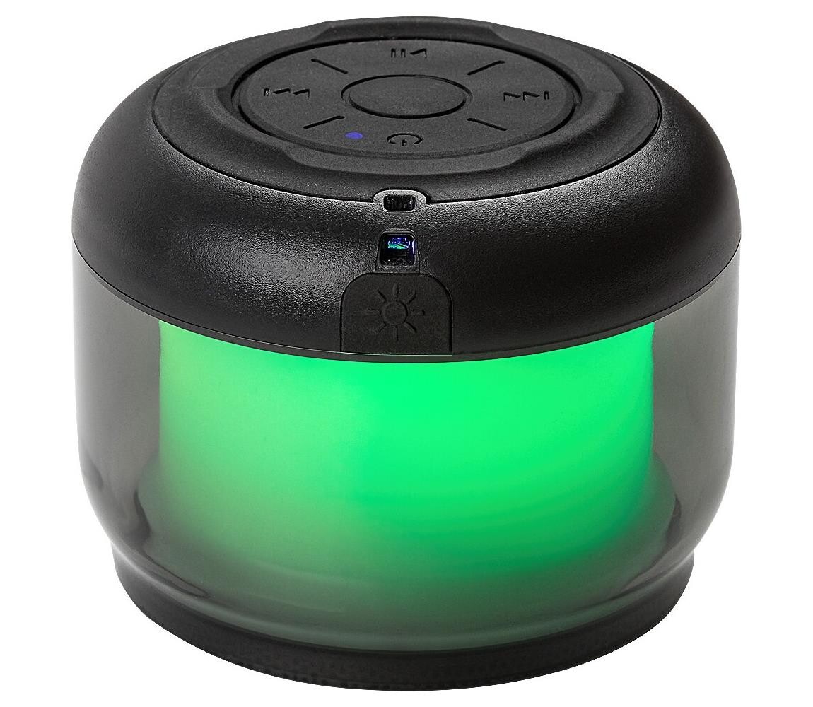 Rabalux Rabalux 76110 - RGB Stolní lampa s reproduktorem RADELIA RGB/3W/3,7V 500mAh