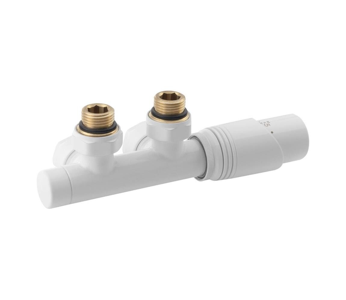 Bruckner Bruckner - Připojovací termostatická sada pro středové připojení WICHER bílá