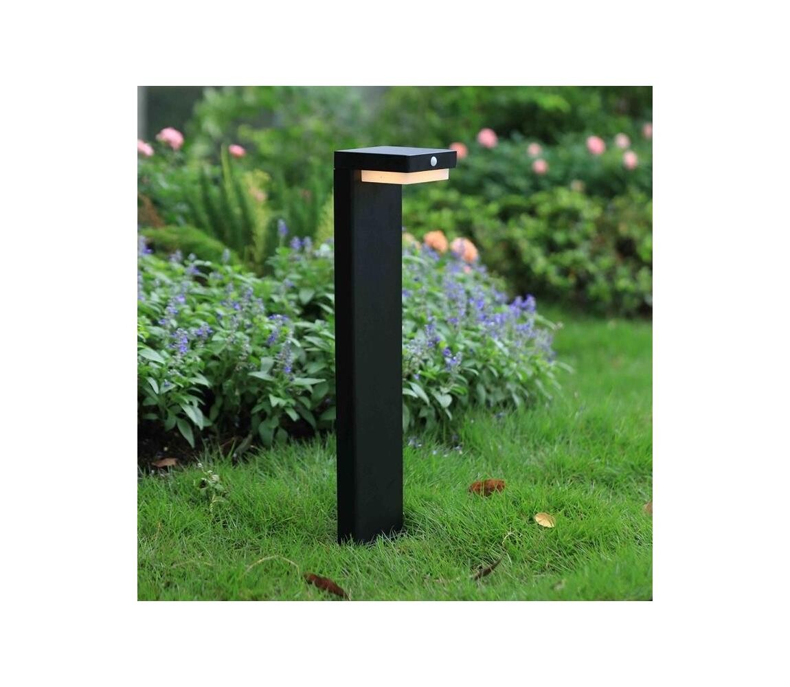 Zuma Line Zuma Line PT33813 - LED Solární lampa GRID LED/4,5W/2000 mAh IP44 černá