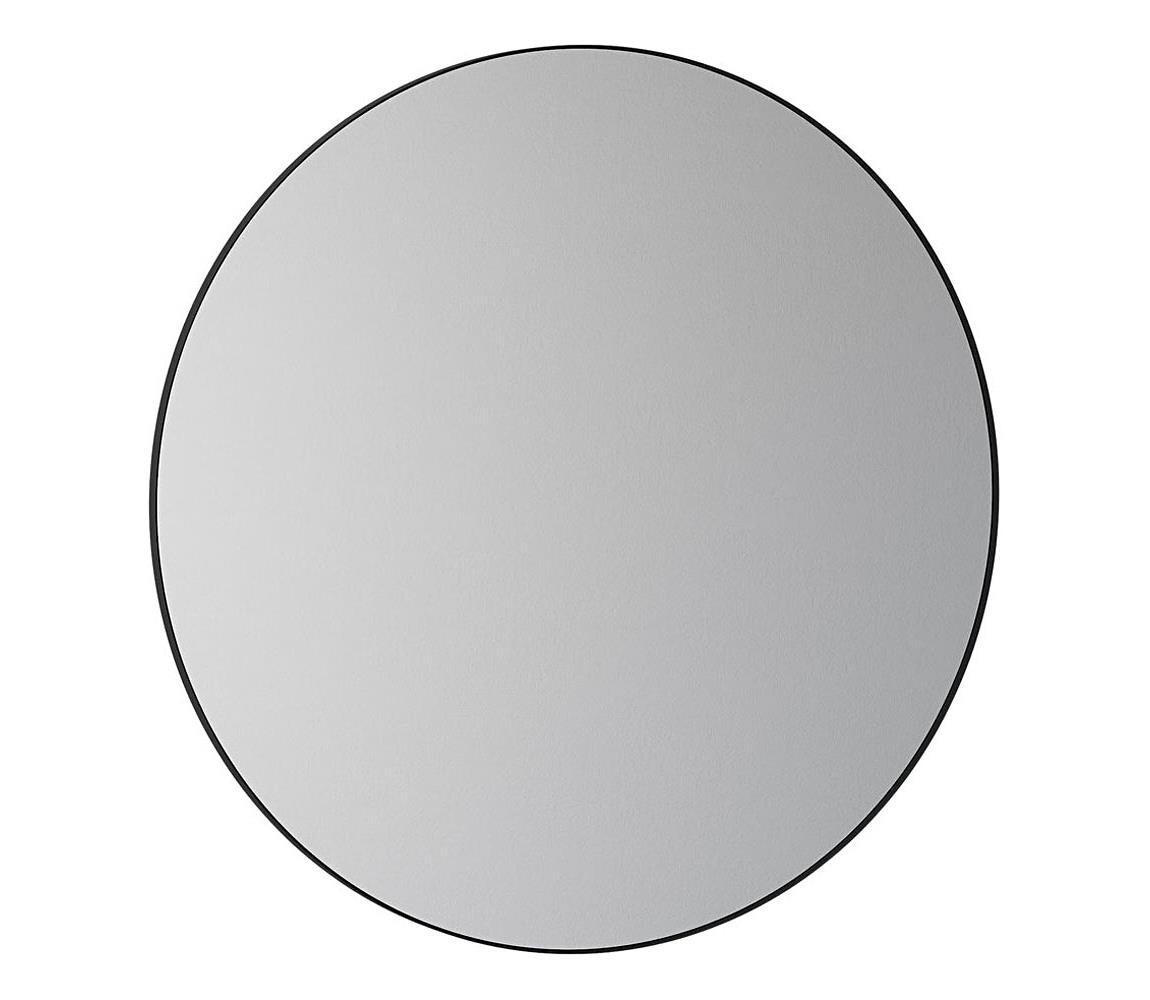 BATH DELUXE BATH DELUXE 01-060-09-02-00 - Koupelnové zrcadlo BORGSTED pr. 60 cm černá