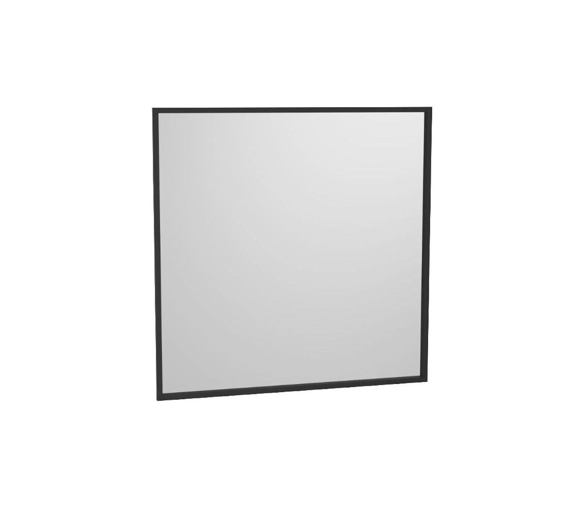 BATH DELUXE BATH DELUXE 01-080-05-02-00 - Koupelnové zrcadlo BORGSTED 80x80 cm černá