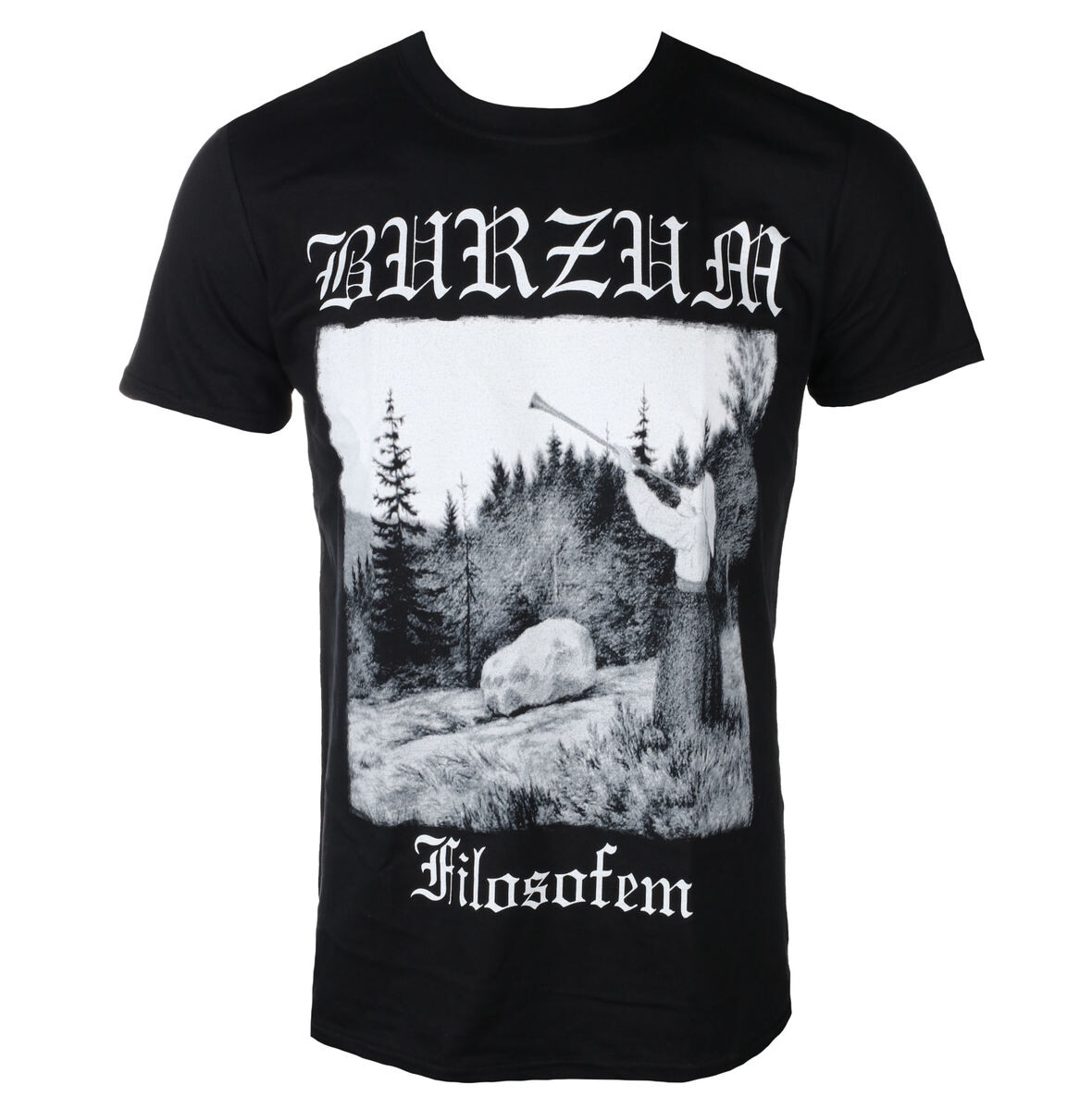 Tričko metal pánské Burzum - FILOSOFEM 2018 - PLASTIC HEAD - PH10857 S