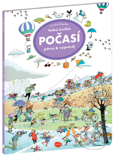 Velká knížka POČASÍ – Pátrej & vyprávěj