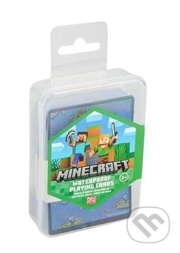 Voděodolné hrací karty Minecraft - Merch