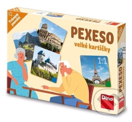 Pexeso památky velké kartičky - Dino
