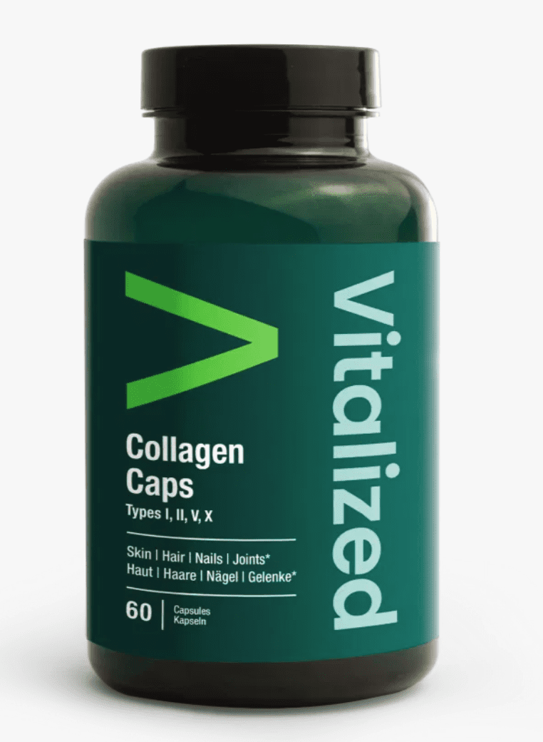 Vitalized Collagen Caps, rybí kolagen, 60 kapslí