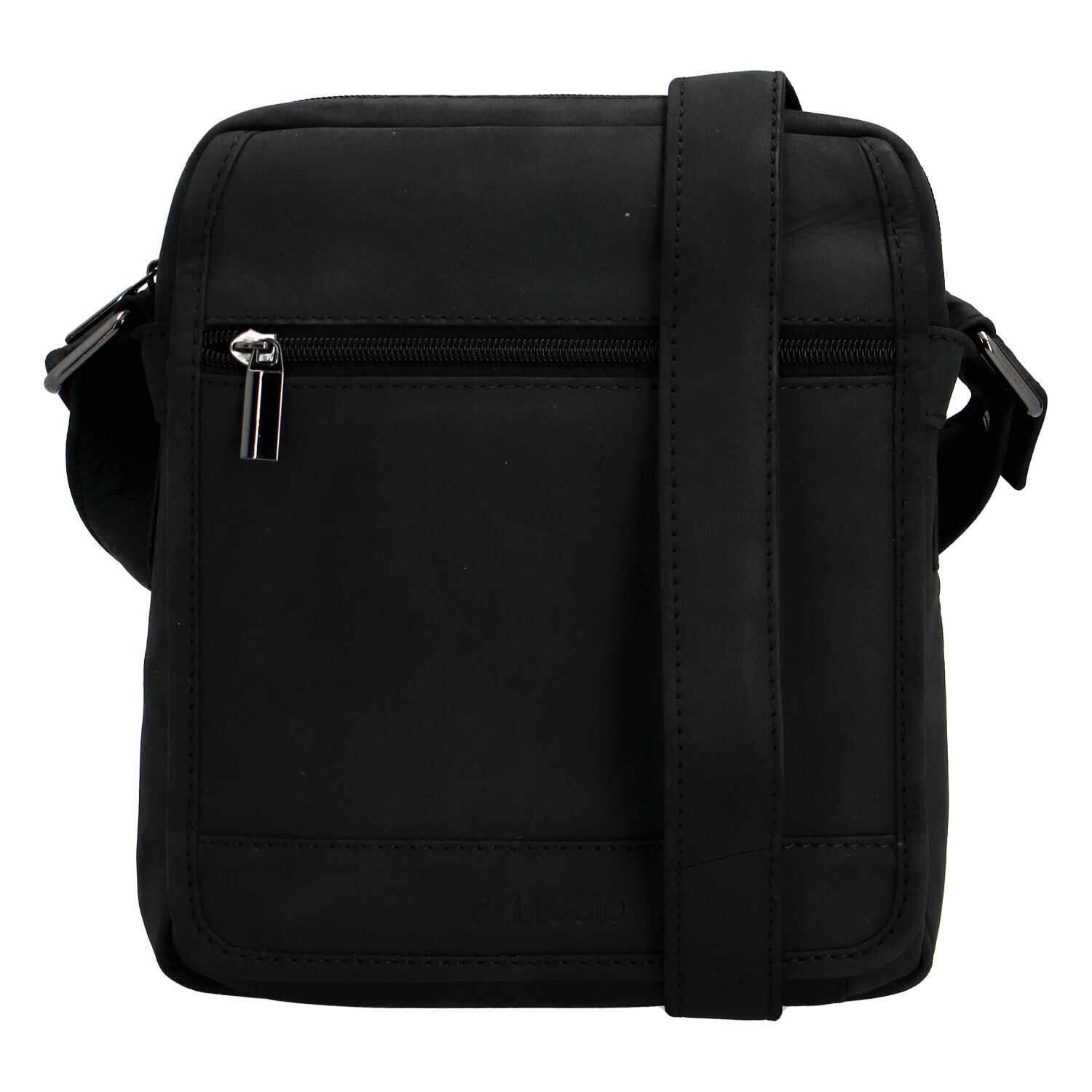 Pánská kožená crossbody taška hnědá - Bellugio Dagomal hnědá